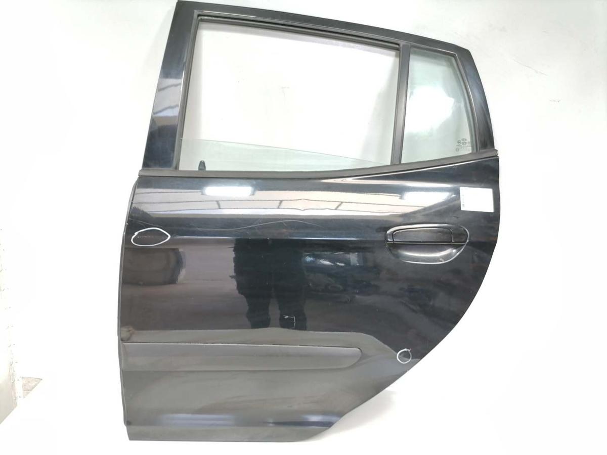 Kia Picanto BA original Tür hinten links Z1 Galaxy Black BJ10